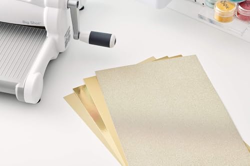 Sizzix, Gold, Surfacez-Opulent Cardstock , 50 Pack, 8x11.5 inches - Image 5