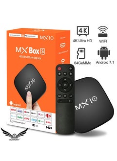 Android TV Box 4k MX10 RK3318 Rockchip Quad Core Dual Wifi Android 12 TV Box 4K HD Player Solid Set Top Box 4k