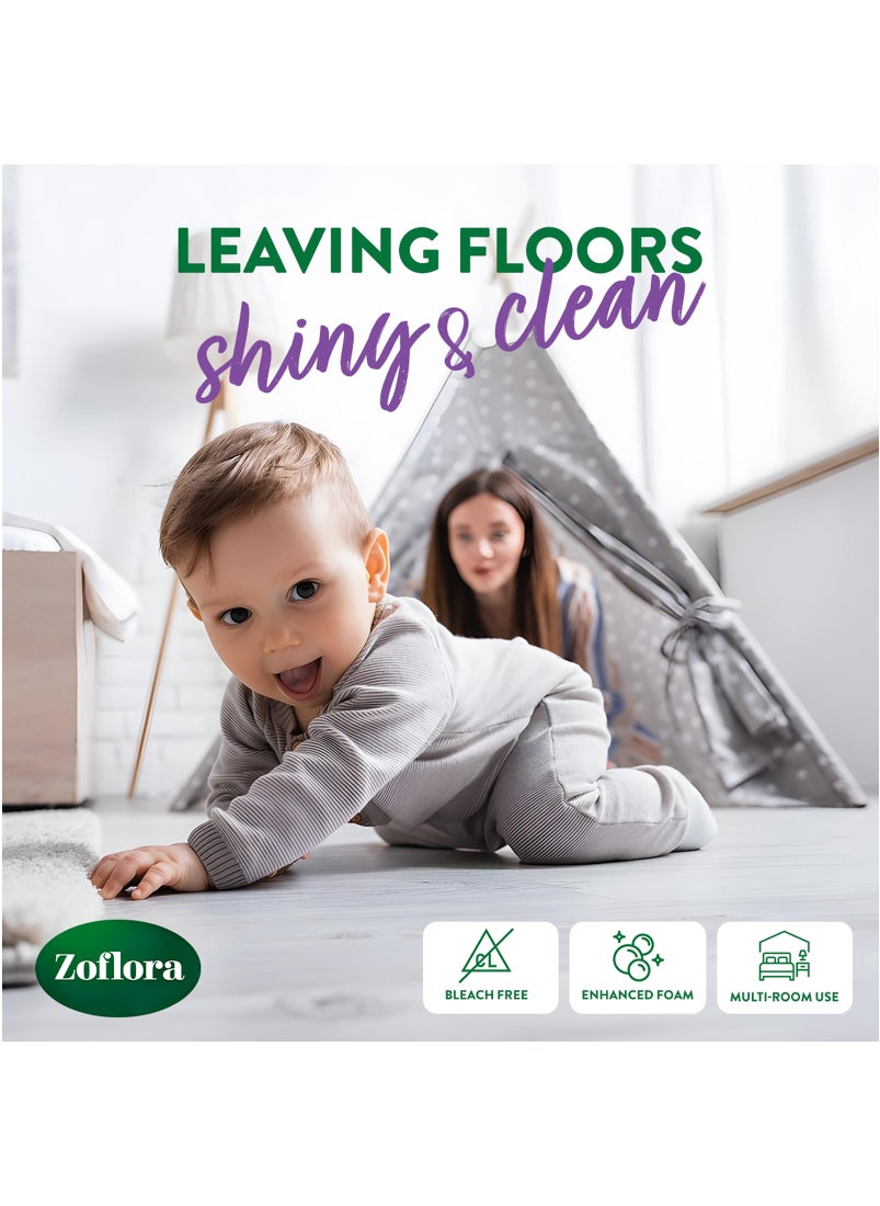 Zoflora 4 In 1 Disinfectant Floor Cleaner Lavender Dream 3L  - Image 4
