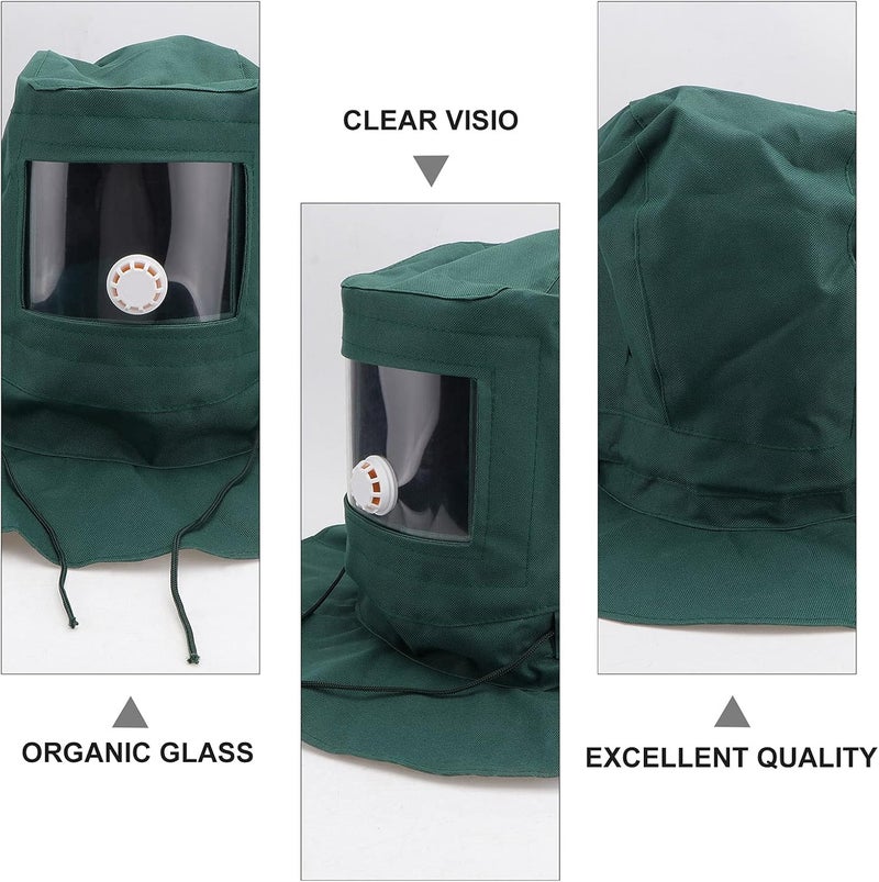 كلاراكو غطاء تفجير الرمل، أداة تفجير الرمل الكاشطة، أداة مضادة للرياح والغبار، أداة مفيدة، معدات تفجير الرمل - Image 5