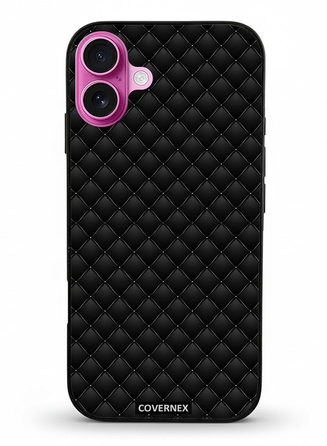 Covernex Apple iPhone 16 Plus Protective Case Cover Printed Featuring A 3D Effect Diamond Pattern - Image 2