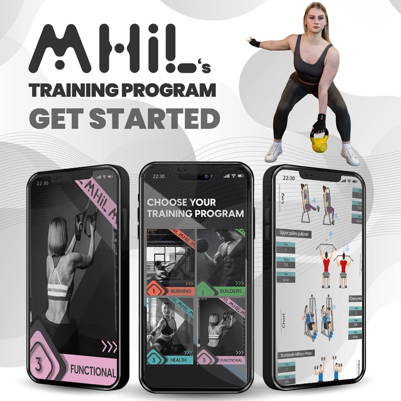 MhIL Workout Gloves for Women â€“ Breathable Gym Gloves for Women with Palm Protection and Enhanced Grip â€“ Padded Weight Lifting Glove for Womens with Wrist Wraps Support Weightlifting Exercise Cycling - Image 5