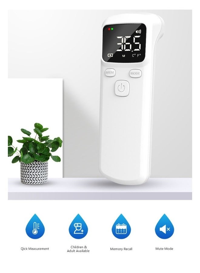 Sharpdo - LCD Digital IR Infrared Thermometer With Alarm Function Non Contact Digital Thermometer Forehead Medical Grade Touchless Thermometer for Temperature of Adult Child or Baby - Image 1
