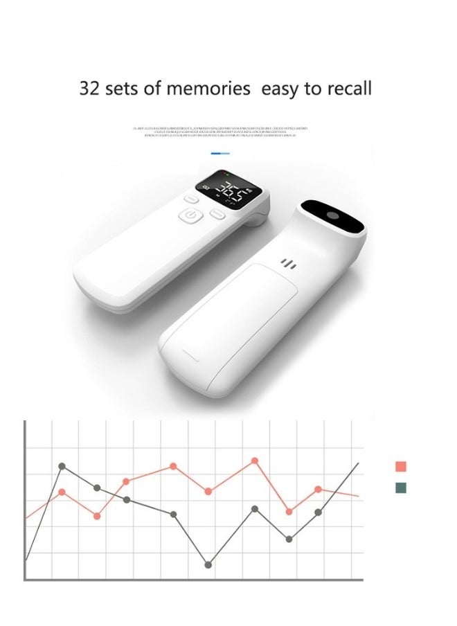 Sharpdo - LCD Digital IR Infrared Thermometer With Alarm Function Non Contact Digital Thermometer Forehead Medical Grade Touchless Thermometer for Temperature of Adult Child or Baby - Image 1