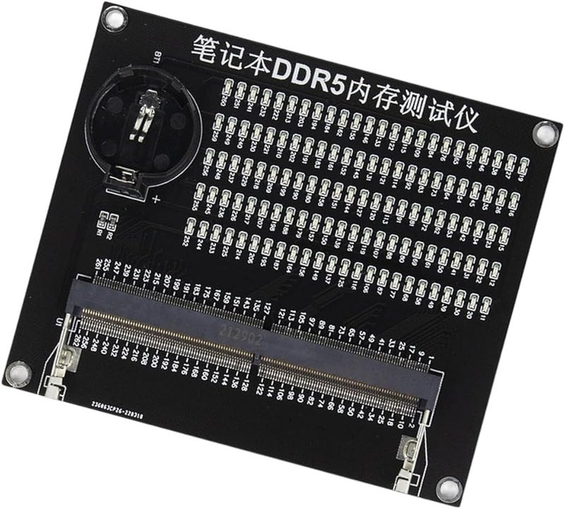 أداة تشخيص فتحة ذاكرة الكمبيوتر المحمول من النمط أ مع مؤشرات LED لـ DDR5 وDDR4 وDDR3 - Image 4