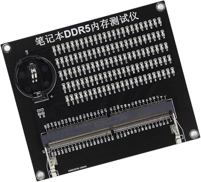أداة تشخيص فتحة ذاكرة الكمبيوتر المحمول من النمط أ مع مؤشرات LED لـ DDR5 وDDR4 وDDR3 - Image 2