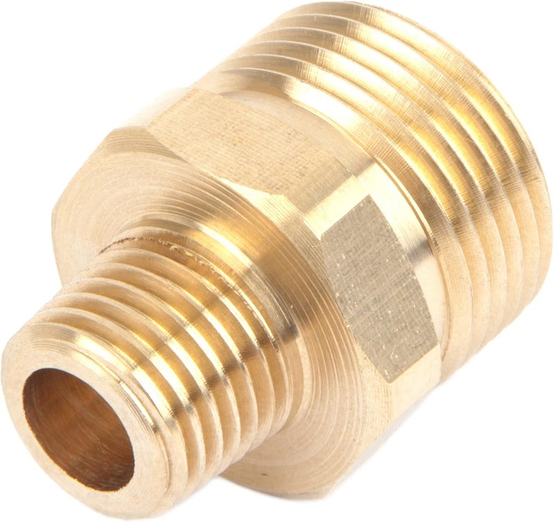 Forney 75115 Pressure Washer Accessories Male Screw Nipple M22M to 14Inch Male NPT - Image 2