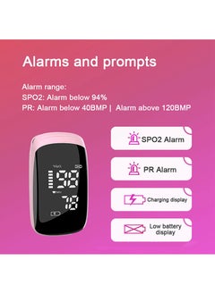 Joshberg Portable Finger Clip Oximeter For Medical Blood Oxygen Saturation Detection, Household Pulse And Heart Rate Monitoring  - Image 5