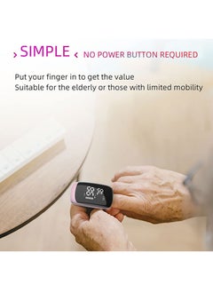 Joshberg Portable Finger Clip Oximeter For Medical Blood Oxygen Saturation Detection, Household Pulse And Heart Rate Monitoring  - Image 3