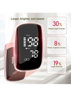 Joshberg Portable Finger Clip Oximeter For Medical Blood Oxygen Saturation Detection, Household Pulse And Heart Rate Monitoring  - Image 4