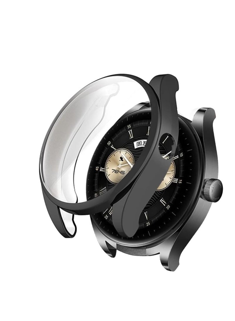 Case Compatible for Huawei Watch Buds Screen Protector, Soft TPU Silicone Bumper Case Shockproof Scratch Resistant Full Coverage Shell Protective Case Cover for Huawei Watch Buds (Clear) - Image 3