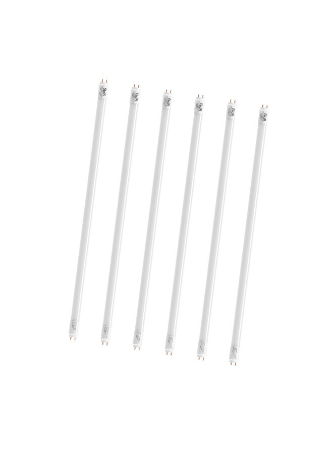 Co Sian 6 x 120cm White Tube Lights, 20W, 6500K – 2000 Lumens – 2-Year Warranty from Kossian - Image 1