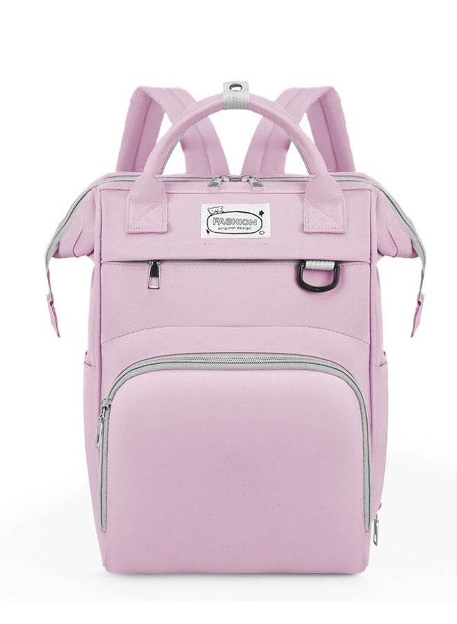 Mommy Bag Mother Bag Large-Capacity Backpack Female Pregnant Women Maternity Bag Milk Bottle Mother And Baby Bag Oxford Cloth Waterproof Backpack