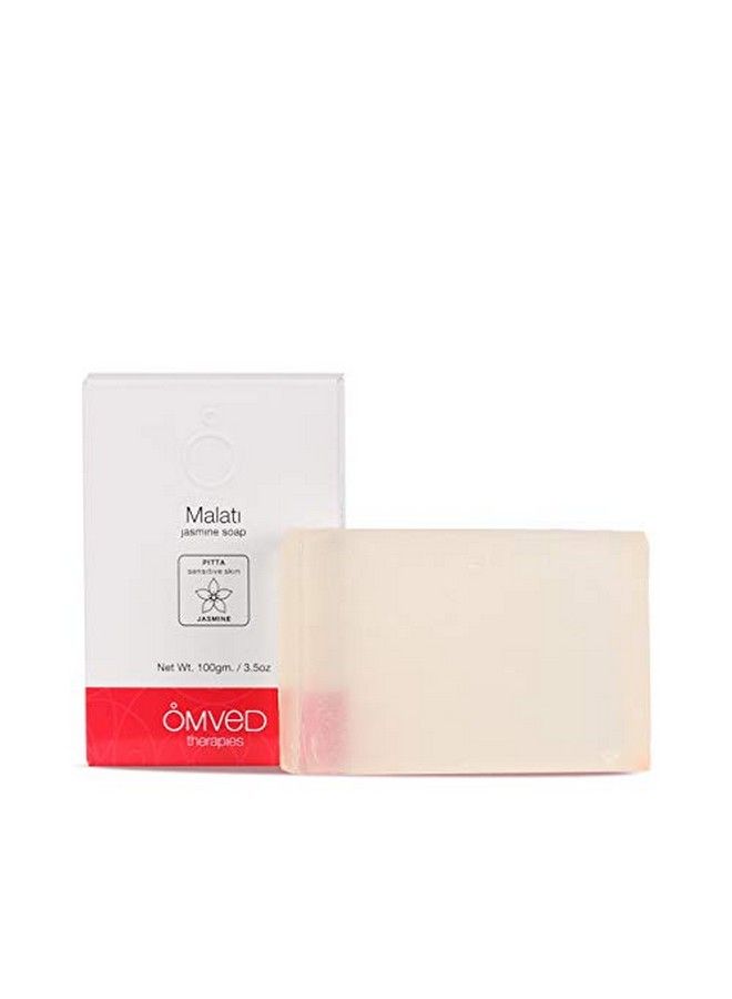 Omved Malati Natural Jasmine Soap 100% Pure N And Coldpressed 100 G - Image 2