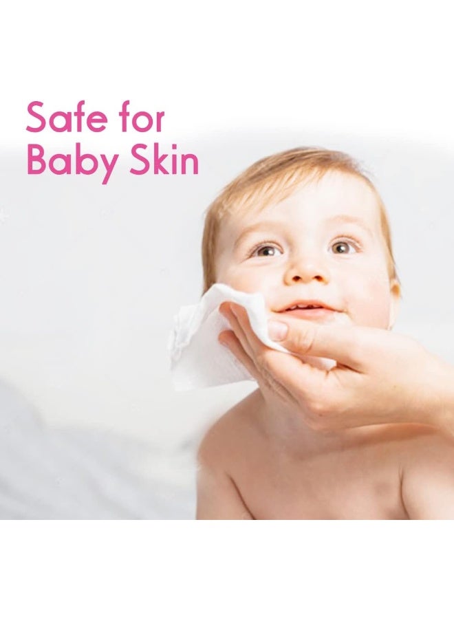 Cool & Cool Cool & Cool Baby Sanitizing Wipes 60's - Pack of 2, white - Image 2