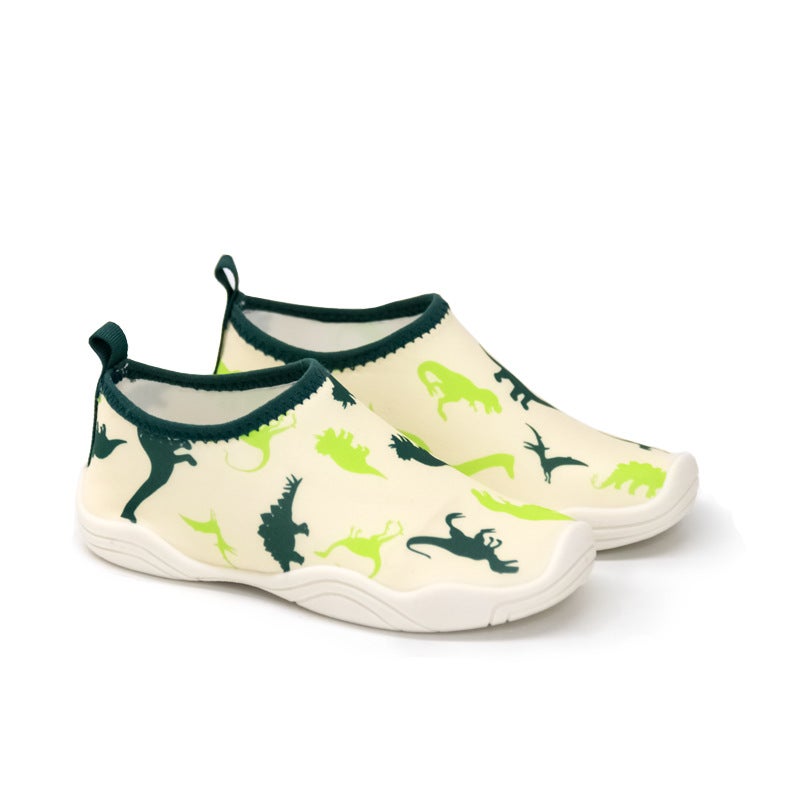 New Children''s Tracing Shoes Soft Sole Breathable Beach Shoes Diving Shoes Outdoor Wading Non-slip Anti-cut Barefoot Swimming Shoes - Image 1
