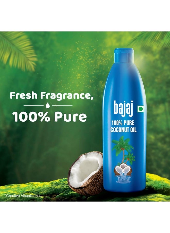 Bajaj - 100% Pure Coconut Oil 600 Ml - Image 1