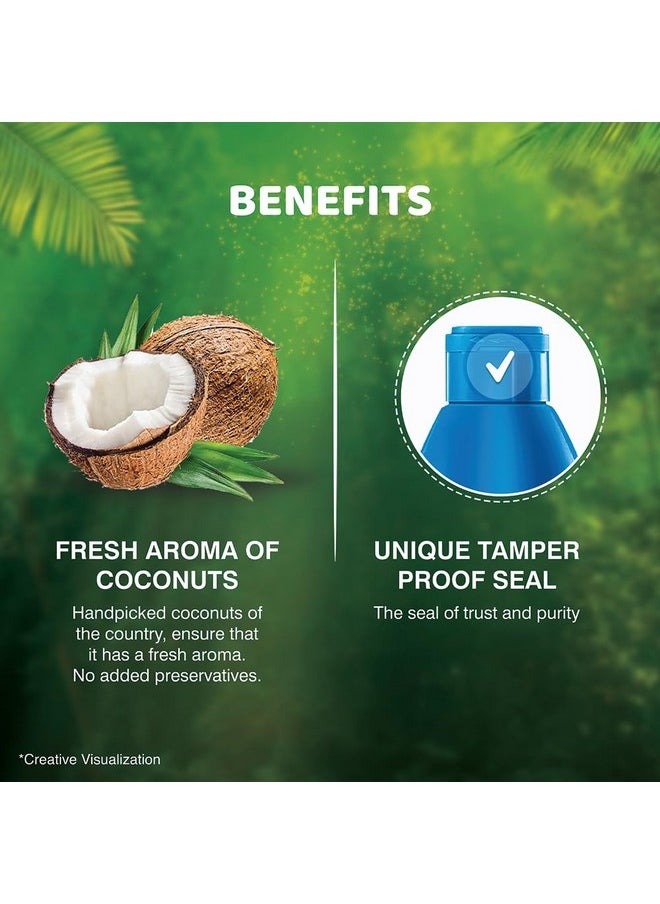 Bajaj - 100% Pure Coconut Oil 600 Ml - Image 1