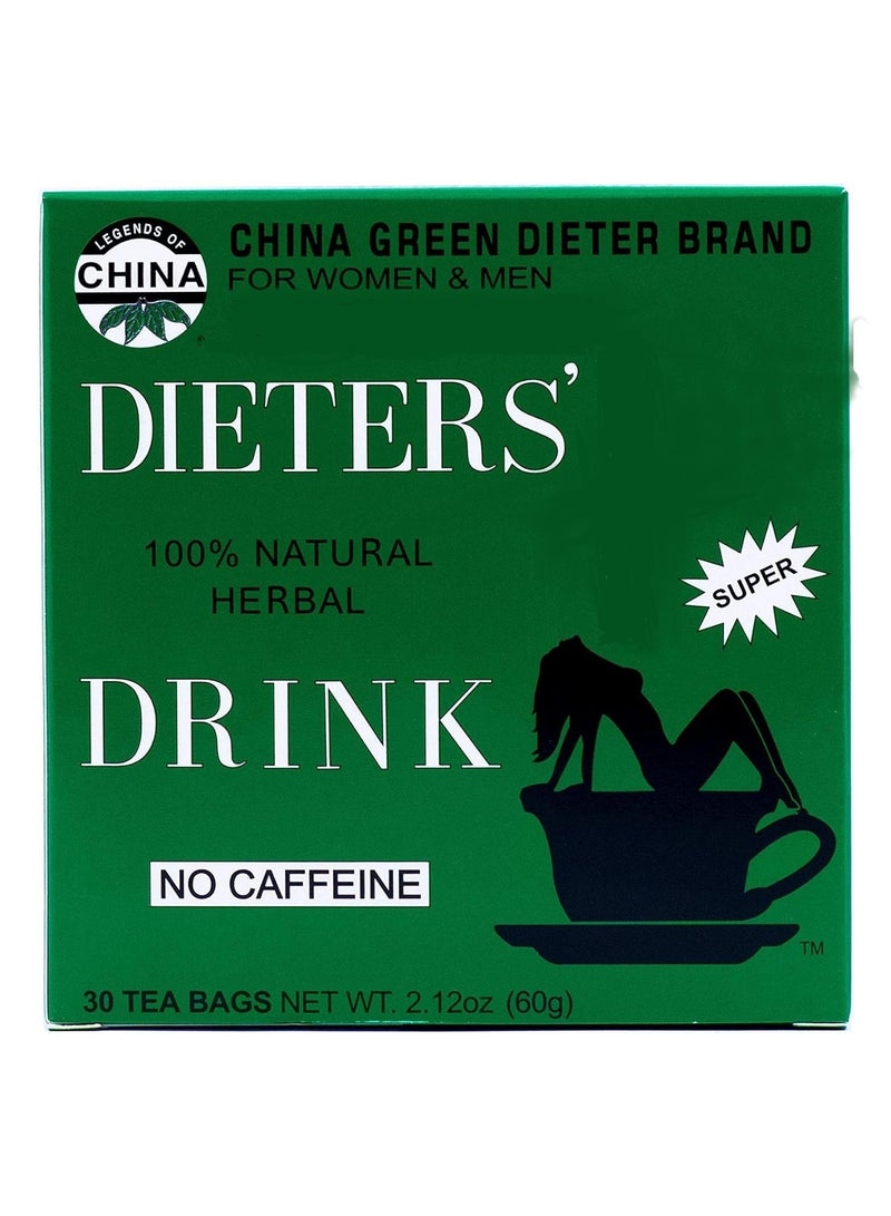 Uncle Lee's Tea Natural Herbal Drink No Caffeine 30 Tea Bags 60g - Image 1