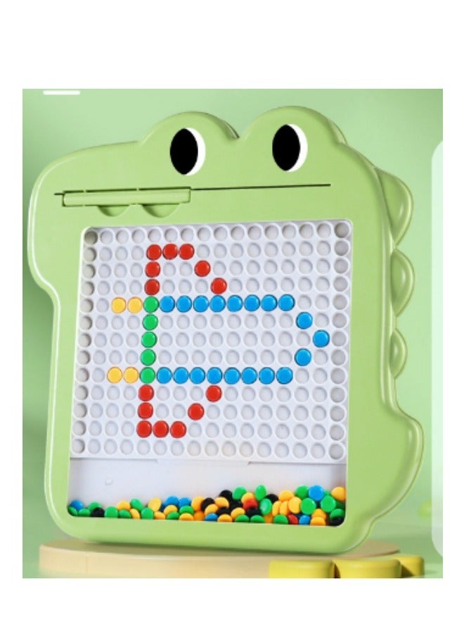 ميكسد الأطفال الكرتون المغناطيسي فرشاة الرسم المجلس ، المجلس المغناطيسي ، ألعاب تعليمية للأطفال