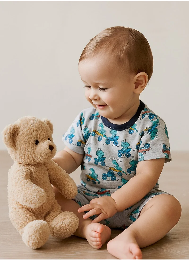 victor and jane BABY BOY 2PC SET - Summer Outfit - T-Shirt & Shorts