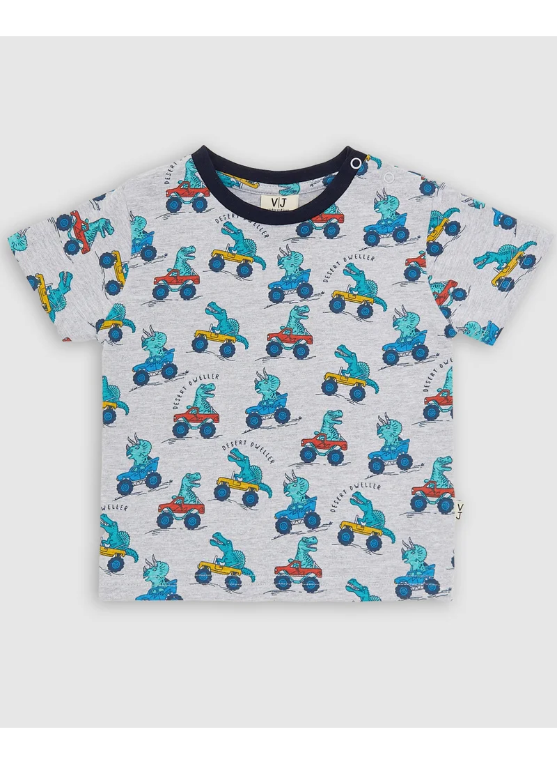 victor and jane BABY BOY 2PC SET - Summer Outfit - T-Shirt & Shorts
