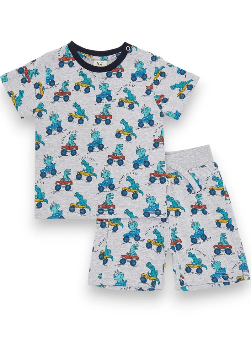 victor and jane BABY BOY 2PC SET - Summer Outfit - T-Shirt & Shorts