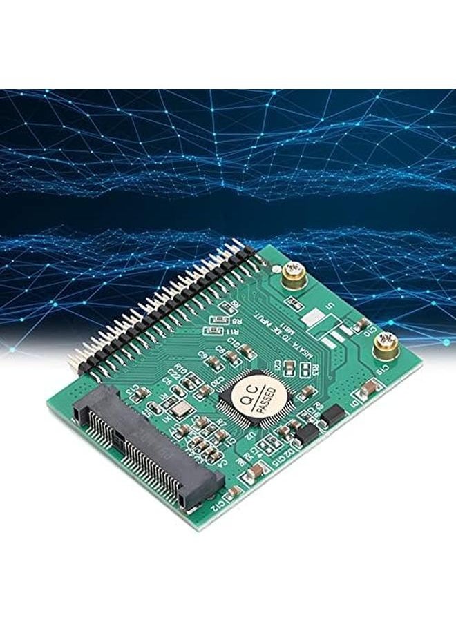 erorex - Msata Ssd To 44 Pin Ide Adapter Card 1.8In Converter Mini Pcie Ssd Hard Drive Adapter Drive Card Hard Disk Computer Accessories For Laptop - Image 1