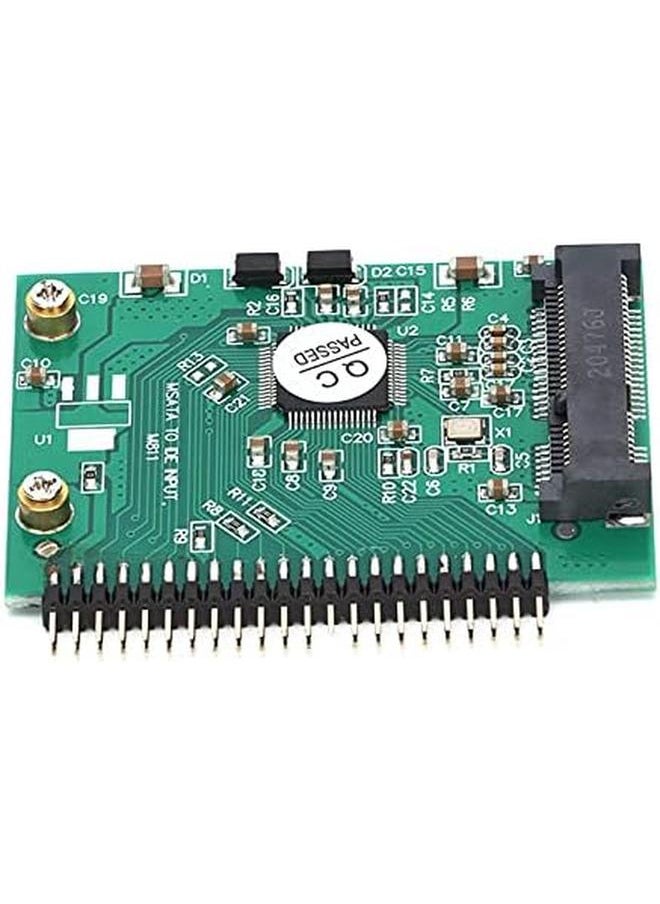 erorex - Msata Ssd To 44 Pin Ide Adapter Card 1.8In Converter Mini Pcie Ssd Hard Drive Adapter Drive Card Hard Disk Computer Accessories For Laptop - Image 1