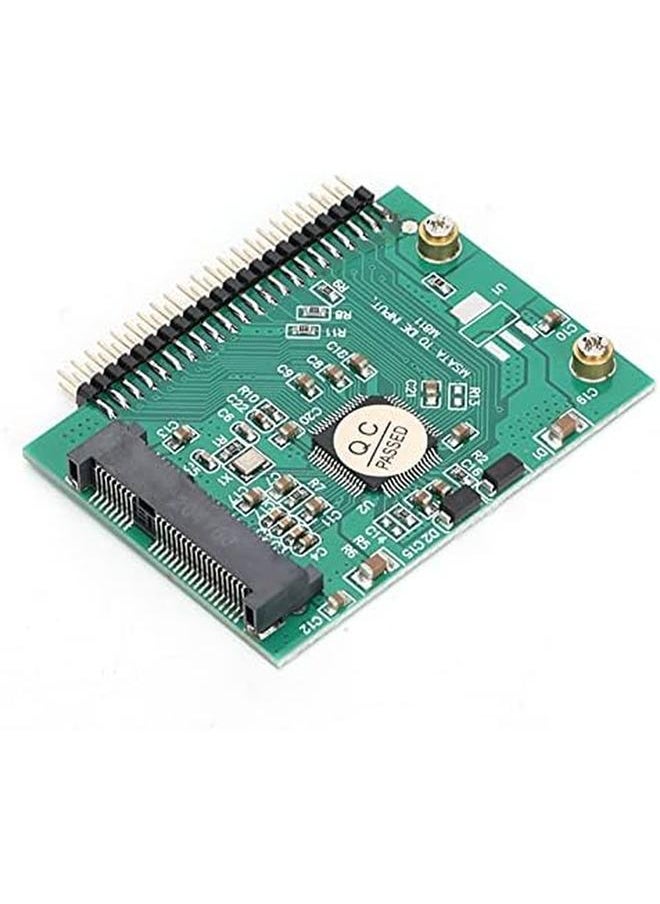 erorex - Msata Ssd To 44 Pin Ide Adapter Card 1.8In Converter Mini Pcie Ssd Hard Drive Adapter Drive Card Hard Disk Computer Accessories For Laptop - Image 1