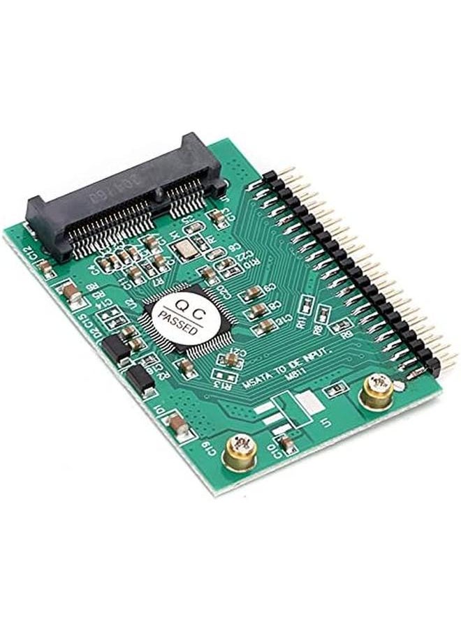 erorex - Msata Ssd To 44 Pin Ide Adapter Card 1.8In Converter Mini Pcie Ssd Hard Drive Adapter Drive Card Hard Disk Computer Accessories For Laptop - Image 1