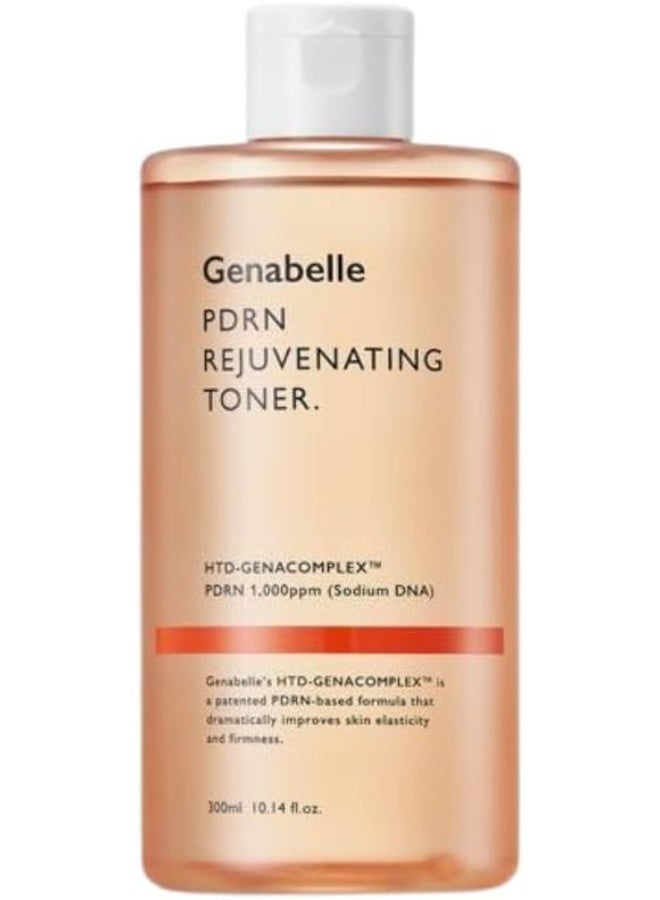 PDRN Rejuvenating Toner - Deep Hydration & Skin Barrier Support with PDRN, Panthenol, Hyaluronic Acid - Soft & Glowing Skin - 10.14 fl.oz/300ml