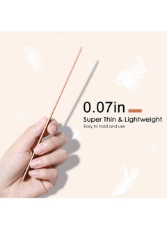 Canvalite Canvalite Nail File Large Emery Boards for Nails,180 Grit Nail Files for Natural Nails, Thin Emory Nail File Pack Manicure Tool for Home Use 12PCS  - Image 3