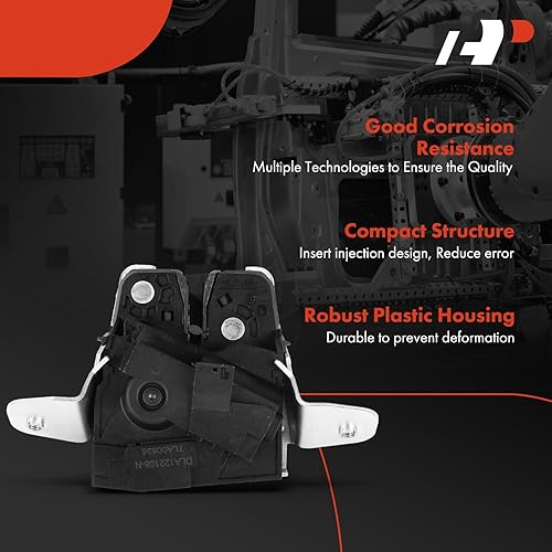 A-Premium Rear Trunk Latch Tailgate Door Lock Actuator Compatible with Mercedes-Benz X204 GLK250 2013-2015, X204 GLK350 2010-2015, Sport Utility, Rear Tailgate, Replace# 2047400535, 204-740-05-35 - Image 3