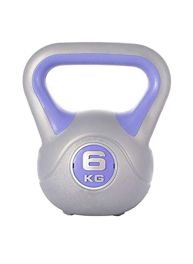 YORK Dumbbell Vinyl Kettlebell 6Kg - Image 1