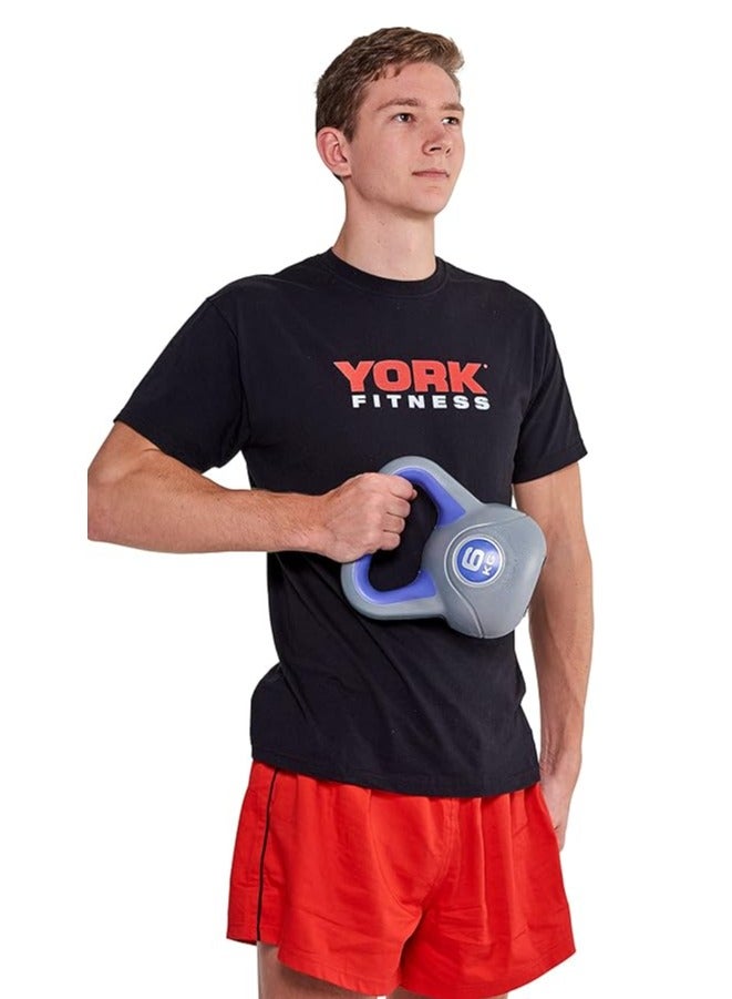 YORK Dumbbell Vinyl Kettlebell 6Kg - Image 3