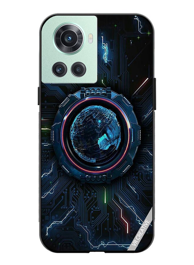 VR CREATIVE Protective Case Cover For OnePlus 10R Rainmeter Design Design Multicolour - Image 1