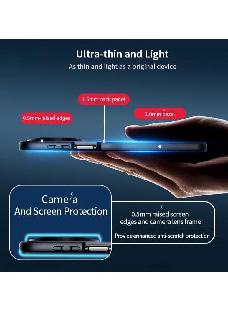 جراب شفاف لهاتف Infinix GT 20 Pro مصنوع من مادة TPU وPC مع وسائد هوائية سميكة في كافة الزوايا مقاوم للاصفرار والصدمات والسقوط - Image 3