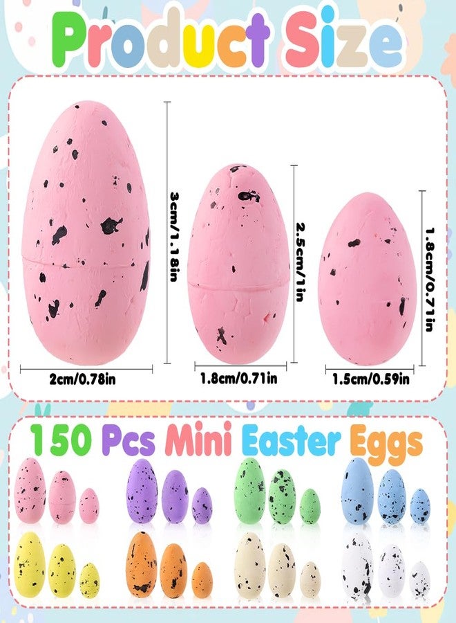 Celltestria 150 Pcs Mini Easter Speckled Eggs Bulk - Image 2