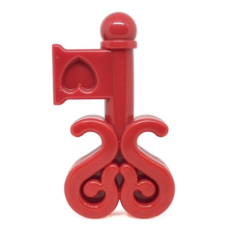 SodaPup MuttsKickButt Key to My Heart Durable Dog Chew Toy Made in USA from NonToxic Pet Safe Food Safe Nylon Material for Mental Stimulation Clean Teeth Fresh Breath Problem Chewing More - Image 2