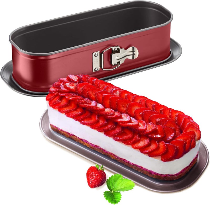 تيفال قالب خبز TEFAL | قالب خبز Delibake على شكل إطار مرن بحجم 30 × 11 سم | لون أحمر | قاعدة كبيرة الحجم | ضمان لمدة سنتين | رقم المنتج: J1640314 - Image 4