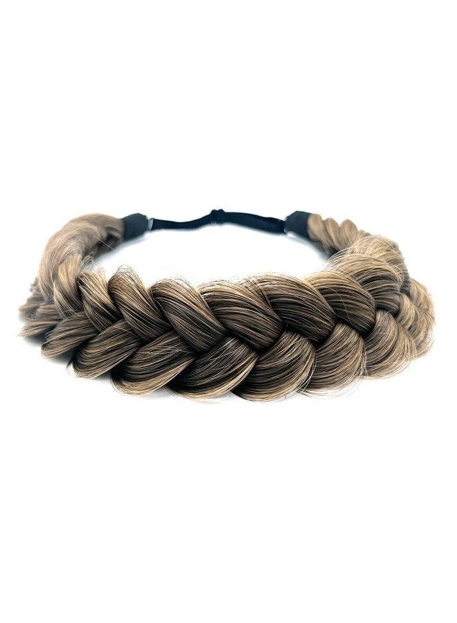 TOECWEGR Oecwegr Synthetic Hair Braided Headband Classic Wide Strands Wedding Disorderly Fluffy Braids Wig Band Women Beauty Accessory - Image 1