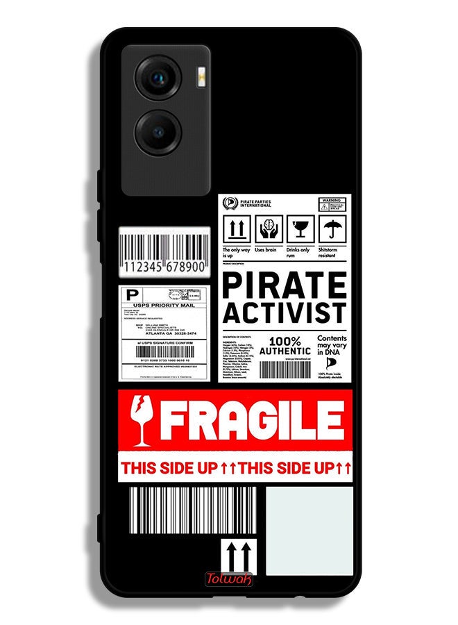 Tolwak Vivo Y55s 5G (2021) Protective Case Cover Private Activist Fragile Sticker - Image 2