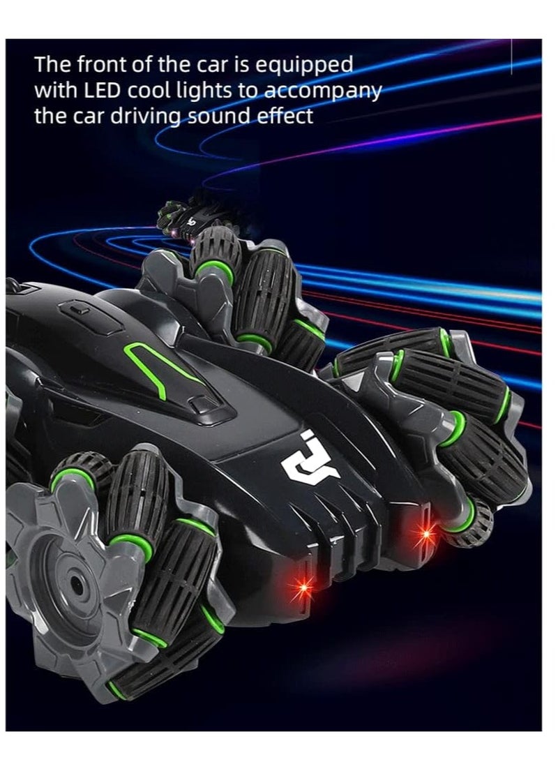 360-degree Rotating Drift Stunt RC Car, 2.4G Shock-Absorbing Climbing RC Truck, 4WD High-Speed Off-Road RC Vehicle, Electric Toy Racing Car, Children's Gift - Image 5