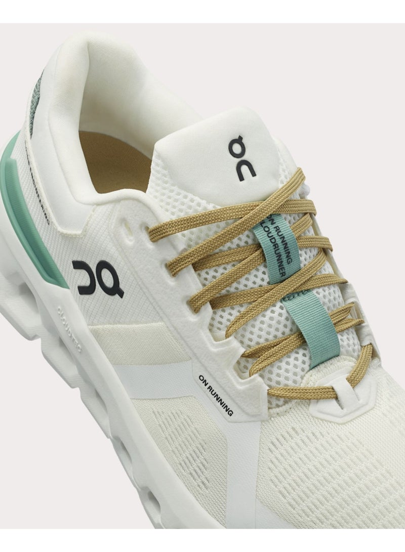 On Running Cloudrunner 2 Men Sneaker - Undyed & Green - Image 2