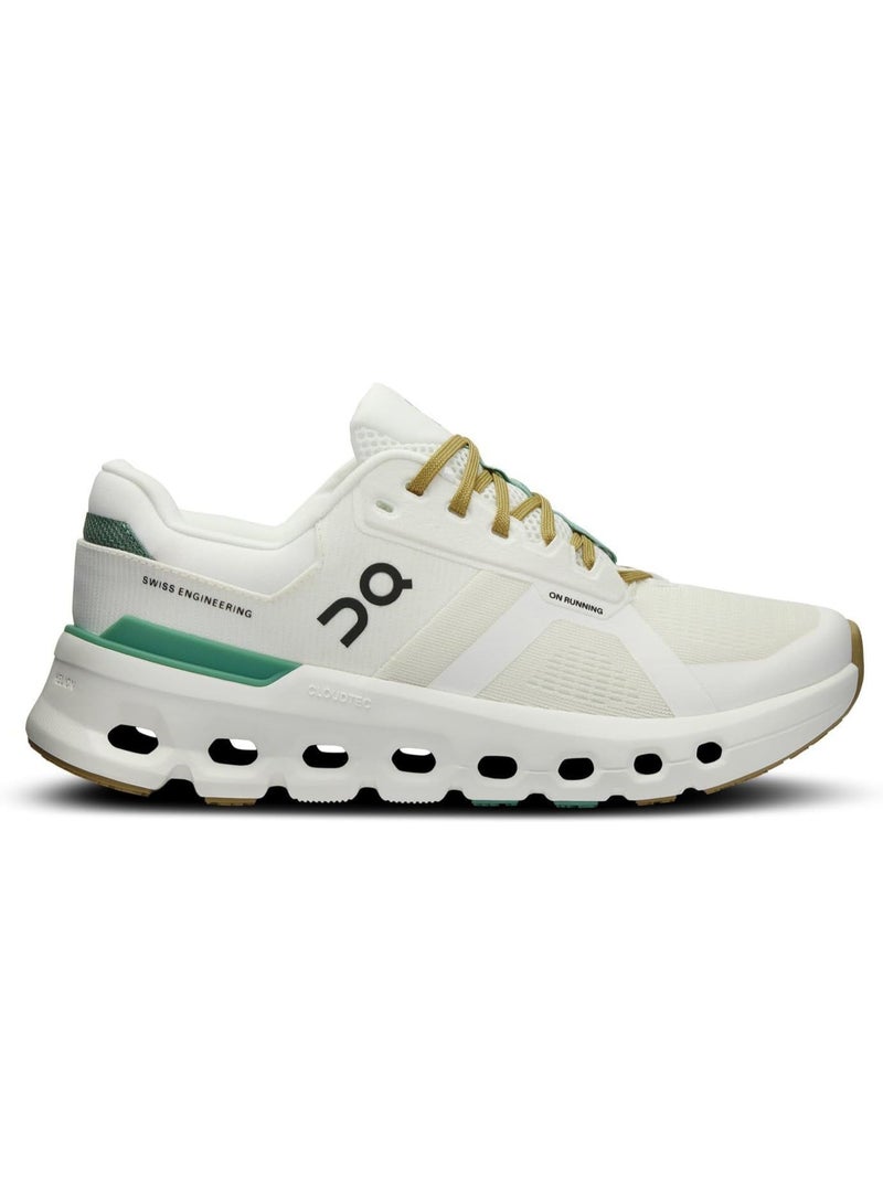 On Running Cloudrunner 2 Men Sneaker - Undyed & Green - Image 1
