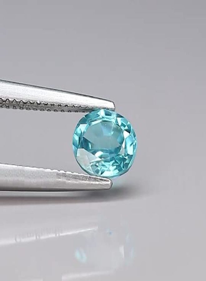 GEMS RIVER 15.00 Carat Natural Blue Zircon Stone Original Certified Blue Jarkan Gemstone For Men & Women (A112) - Image 2