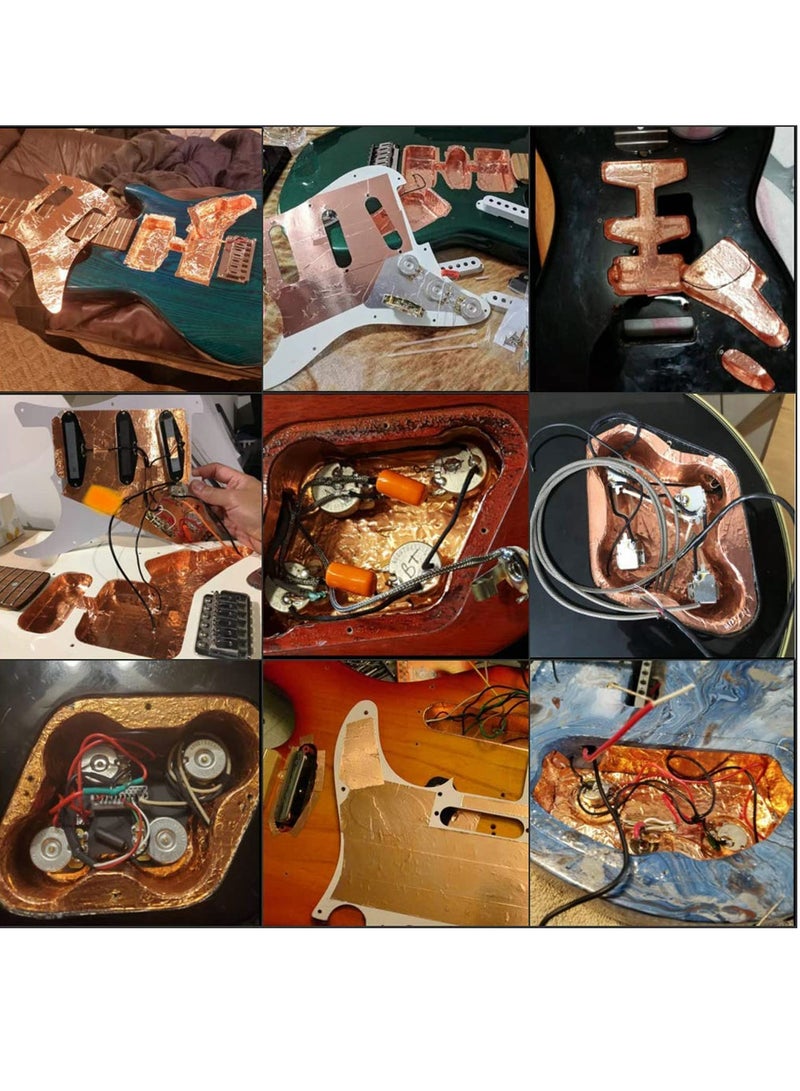 Excefore Copper Foil Tape, 1.18 Inch x 82 Feet with Cu 99.95% and Conductive Adhesive, Heavy Duty Double Conductivity Metal Ducts Tape - Image 3