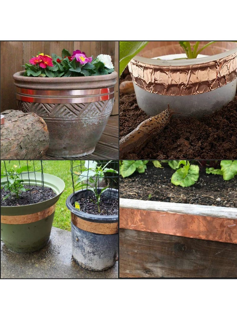 Excefore Copper Foil Tape, 1.18 Inch x 82 Feet with Cu 99.95% and Conductive Adhesive, Heavy Duty Double Conductivity Metal Ducts Tape - Image 5