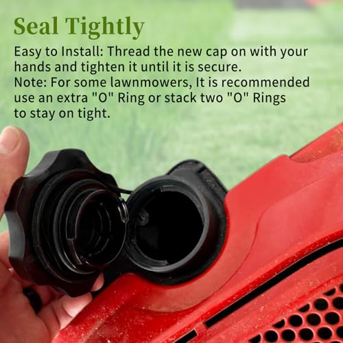 CLSR2U Gas Cap Fit for Lawn Mower - Fuel Cap Compatible with B&S 675EXi 725EXi Engines, Gas Tank Caps, Replace The Part# 594061 - Image 5